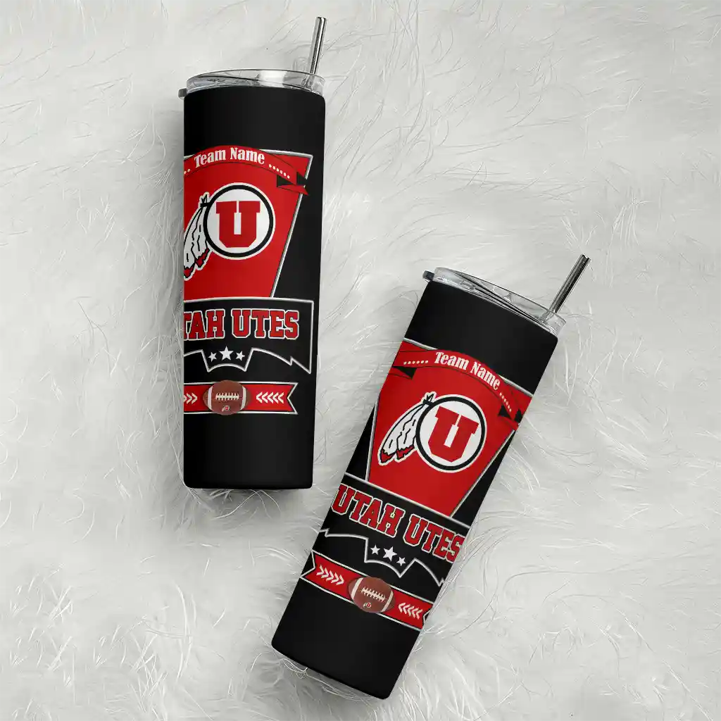 custom-utah-utes-helmet-belt-red-black-skinny-tumbler-top-rated.webp