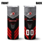 custom-utah-utes-hexagon-honeycomb-red-black-skinny-tumbler-best-selling-1.webp