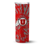 custom-utah-utes-metallic-grid-red-skinny-tumbler-best-selling-1.webp