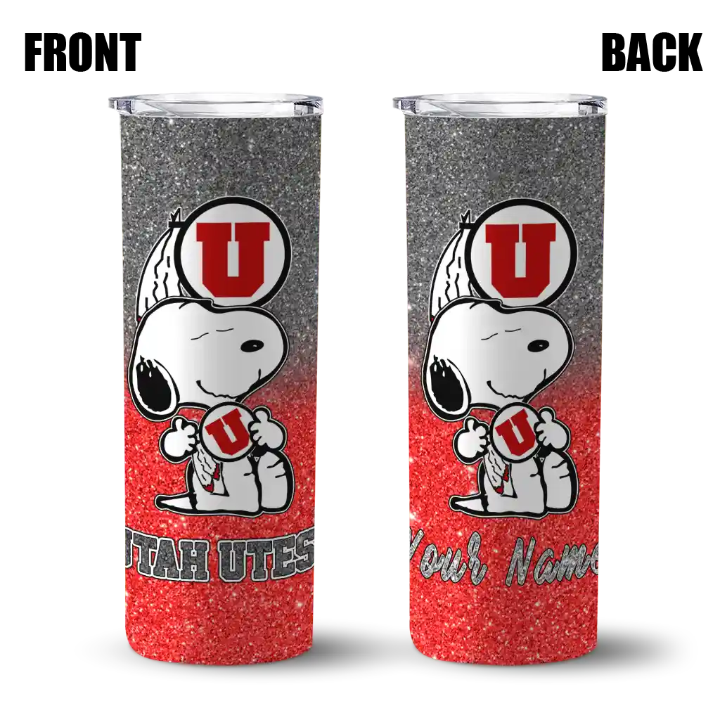 custom-utah-utes-snoopy-attitude-red-skinny-tumbler-fashion-forward.webp