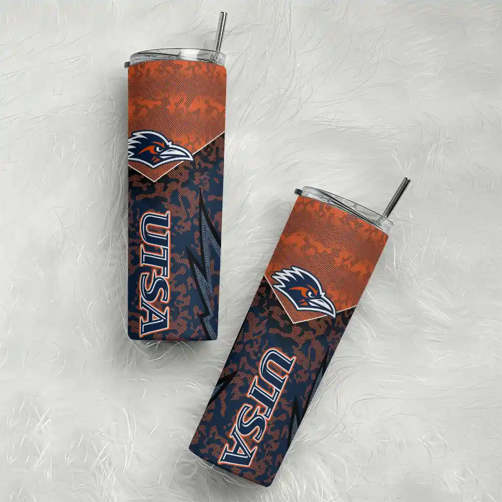 custom-utsa-roadrunners-spiral-burst-print-orange-skinny-tumbler-top-rated.webp