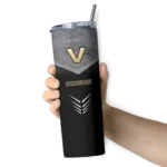 custom-vanderbilt-commodores-hexagon-honeycomb-black-skinny-tumbler-best-selling.webp