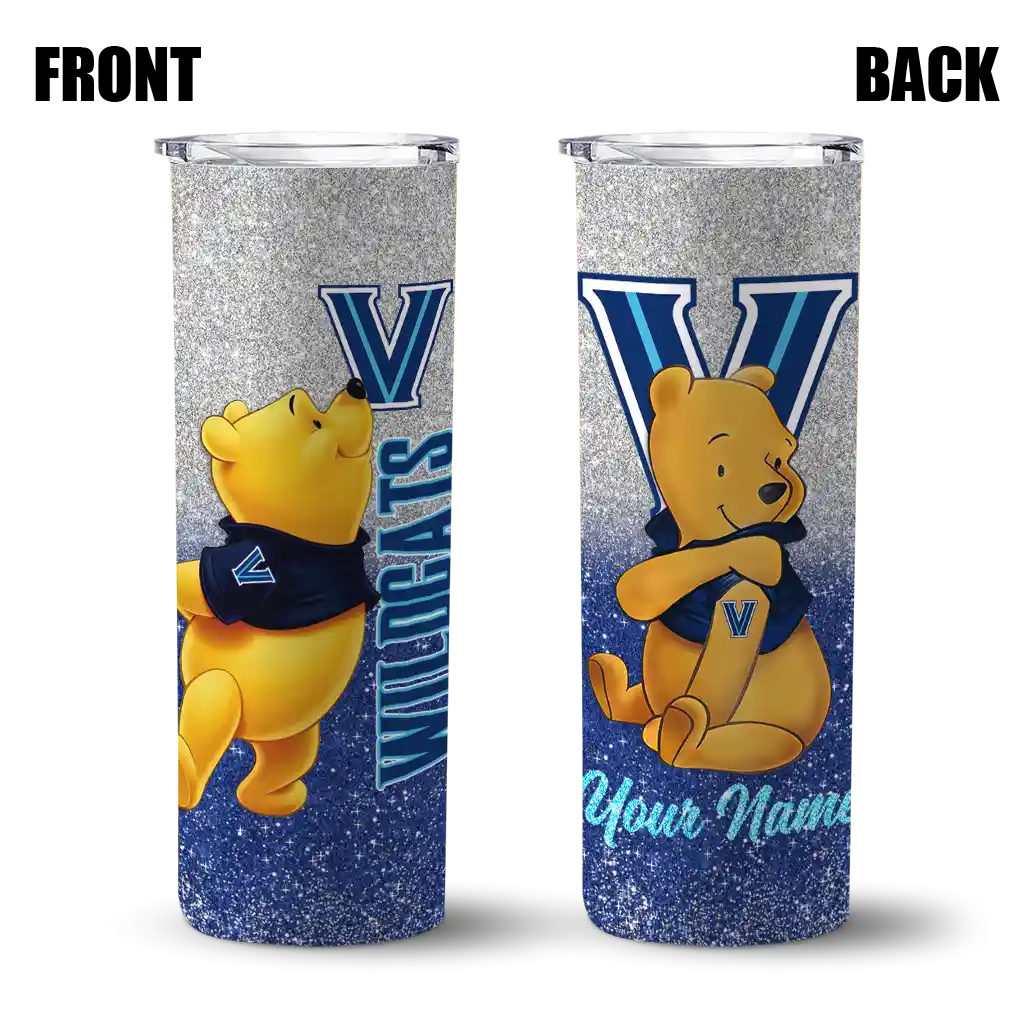 custom-villanova-wildcats-winnie-the-pooh-navy-gray-skinny-tumbler-fashion-forward.webp