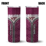 custom-virginia-tech-hokies-sparkle-drip-maroon-skinny-tumbler-best-selling.webp