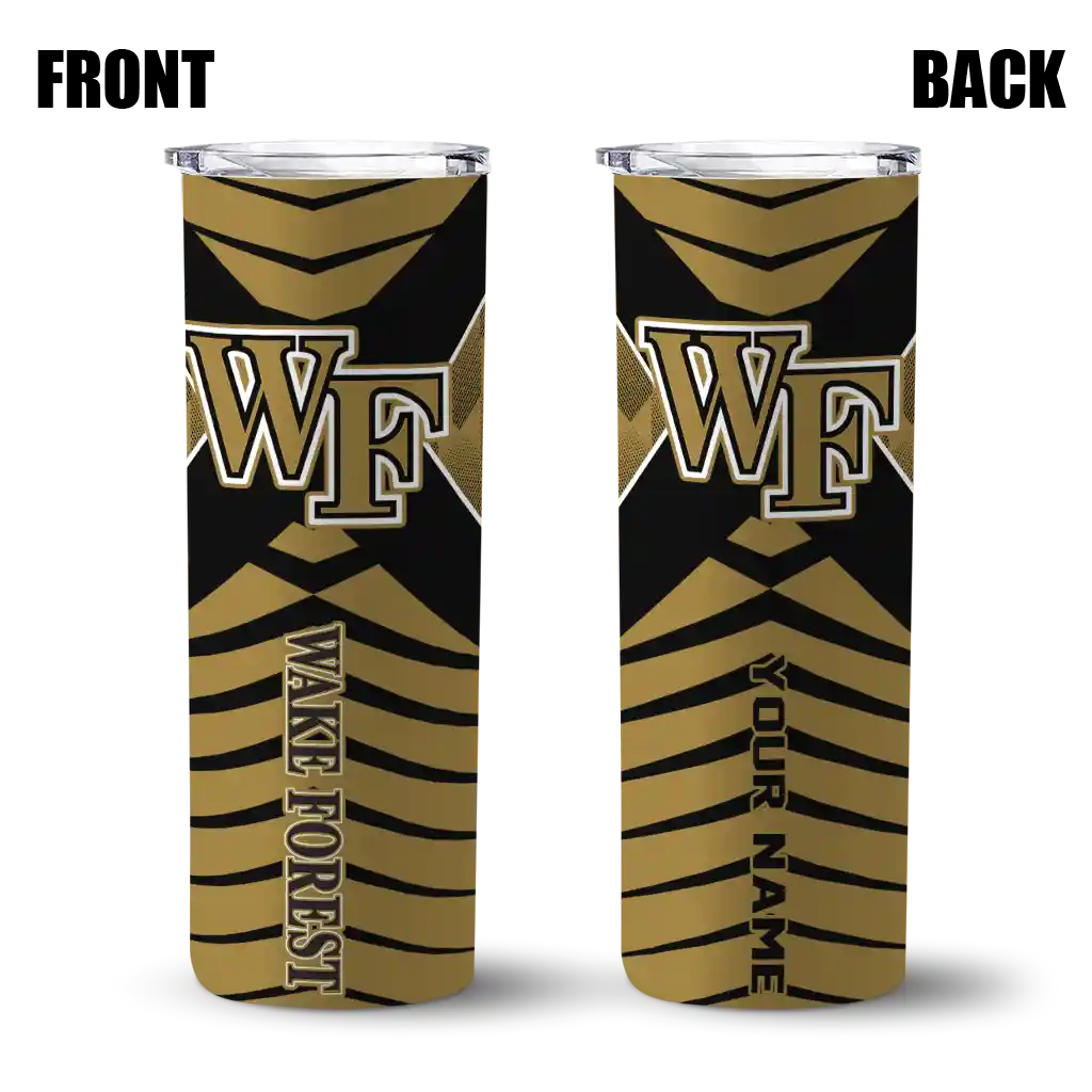 custom-wake-forest-demon-deacons-camo-texture-gold-skinny-tumbler-fashion-forward-1.webp