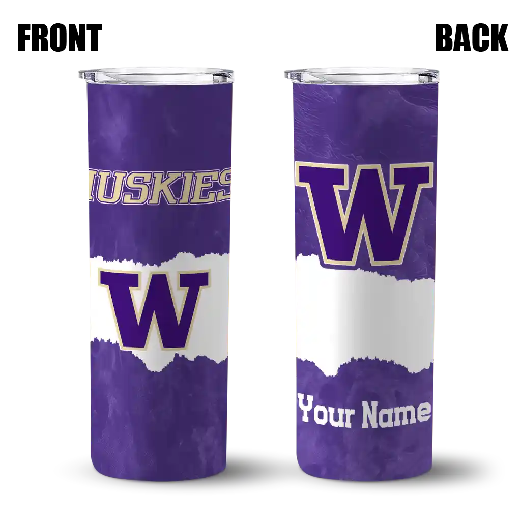 custom-washington-huskies-torn-band-purple-white-skinny-tumbler-fashion-forward.webp