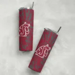 custom-washington-state-cougars-metallic-grid-crimson-skinny-tumbler-best-selling.webp