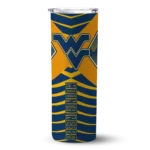 custom-west-virginia-mountaineers-camo-texture-blue-skinny-tumbler-best-selling.webp
