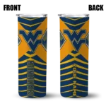 custom-west-virginia-mountaineers-camo-texture-blue-skinny-tumbler-best-selling.webp