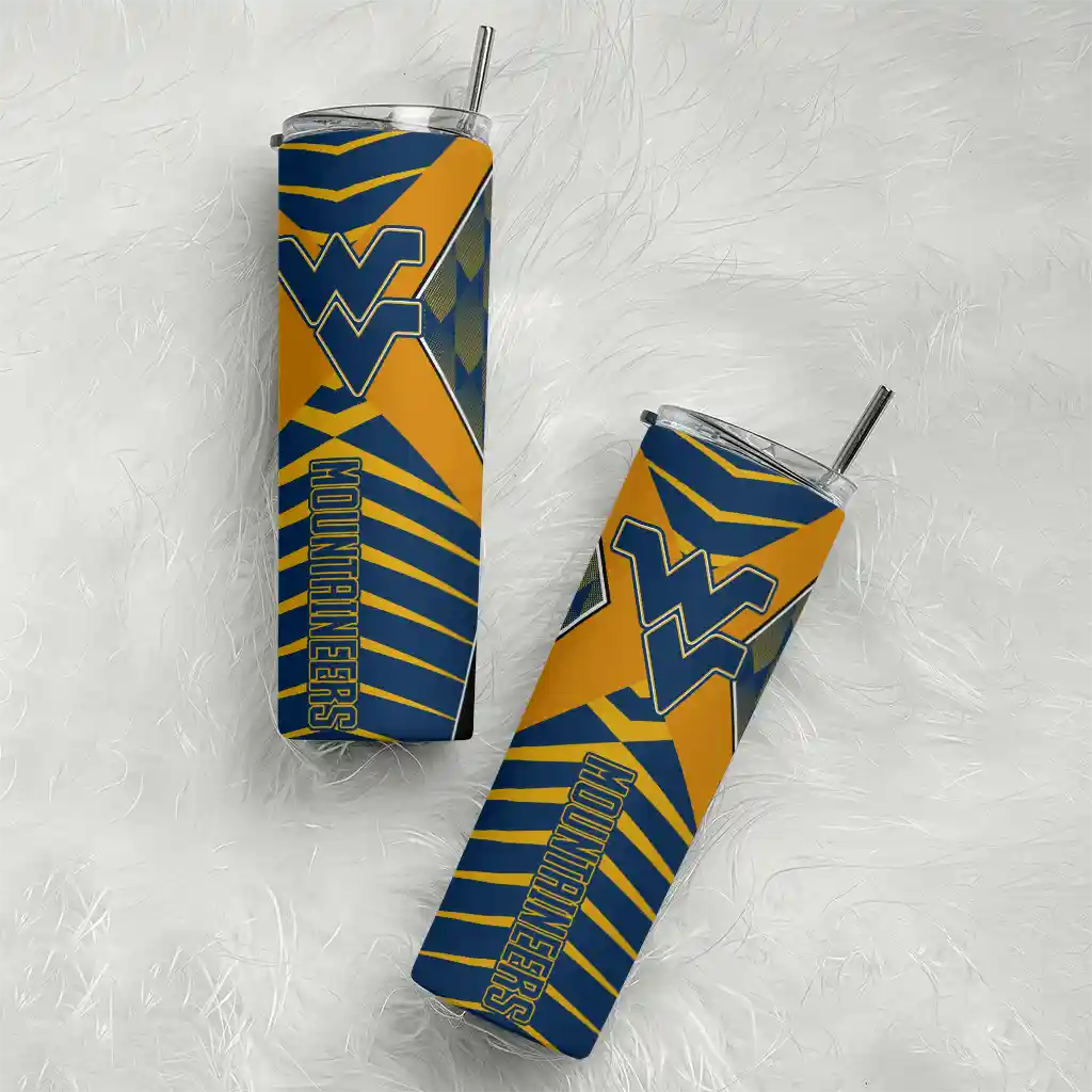 custom-west-virginia-mountaineers-camo-texture-blue-skinny-tumbler-top-rated-1.webp