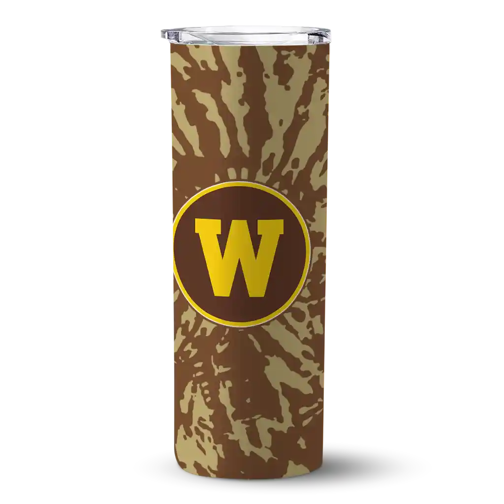 custom-western-michigan-broncos-metallic-grid-brown-skinny-tumbler-best-selling.webp custom western michigan broncos metallic grid brown skinny tumbler best selling