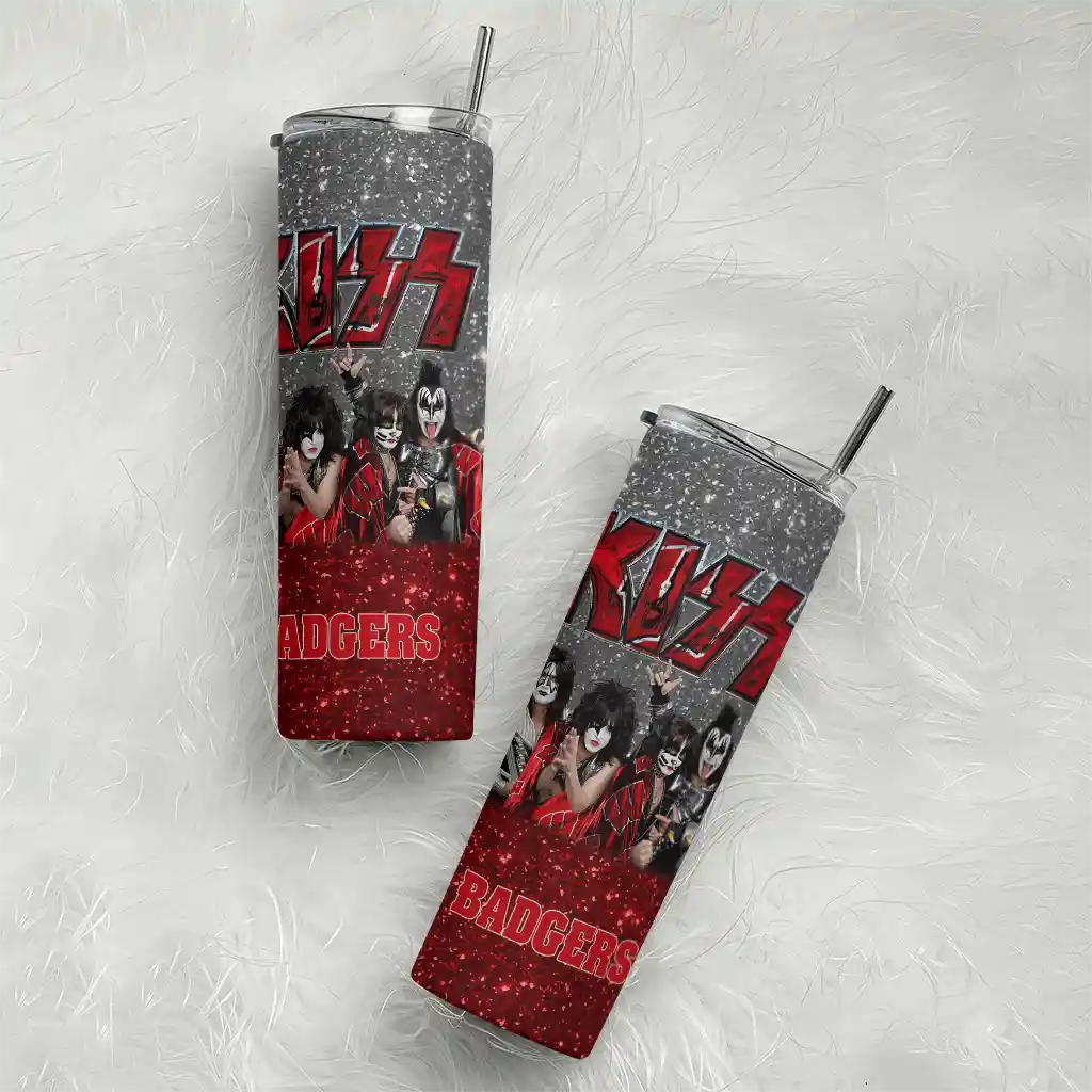 custom-wisconsin-badgers-kiss-band-white-skinny-tumbler-top-rated.webp