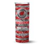 custom-wisconsin-badgers-patterned-waves-red-skinny-tumbler-best-selling.webp