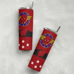 custom-wisconsin-badgers-star-cluster-red-skinny-tumbler-best-selling.webp