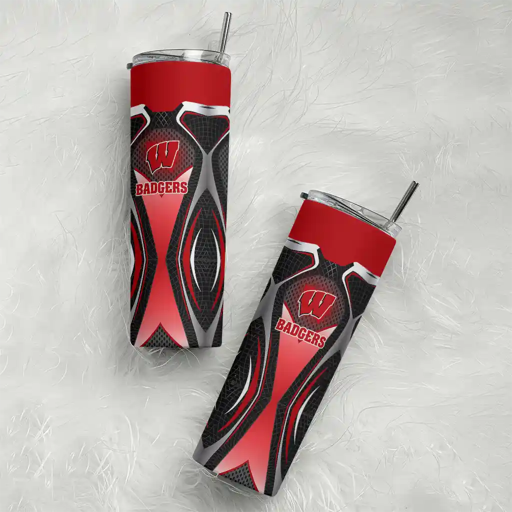 custom-wisconsin-badgers-superman-emblem-red-black-skinny-tumbler-top-rated.webp
