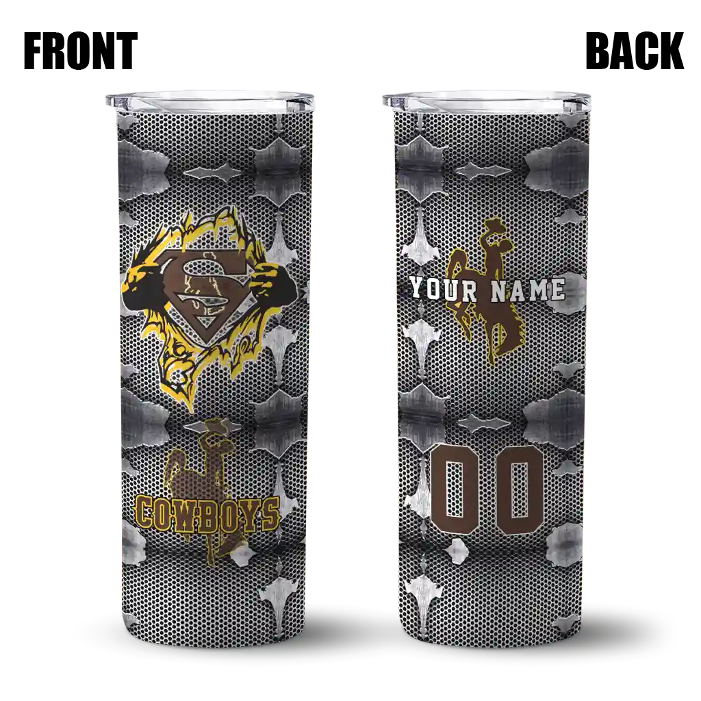 custom-wyoming-cowboys-chevron-v-brown-gray-skinny-tumbler-fashion-forward-1.webp