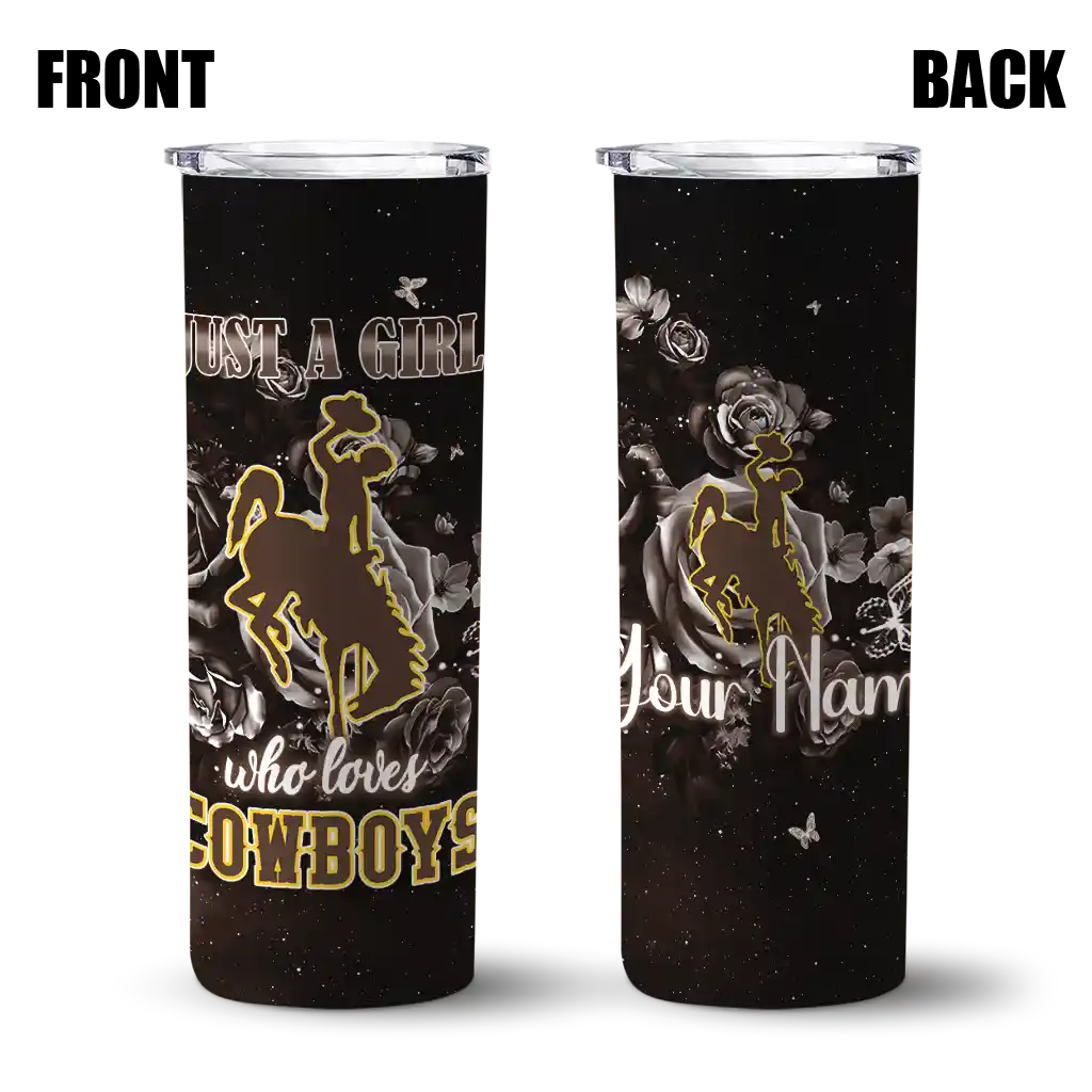 custom-wyoming-cowboys-rose-romance-brown-black-skinny-tumbler-fashion-forward.webp