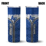 customized-air-force-falcons-sparkle-drip-blue-skinny-tumbler-best-selling-2.webp