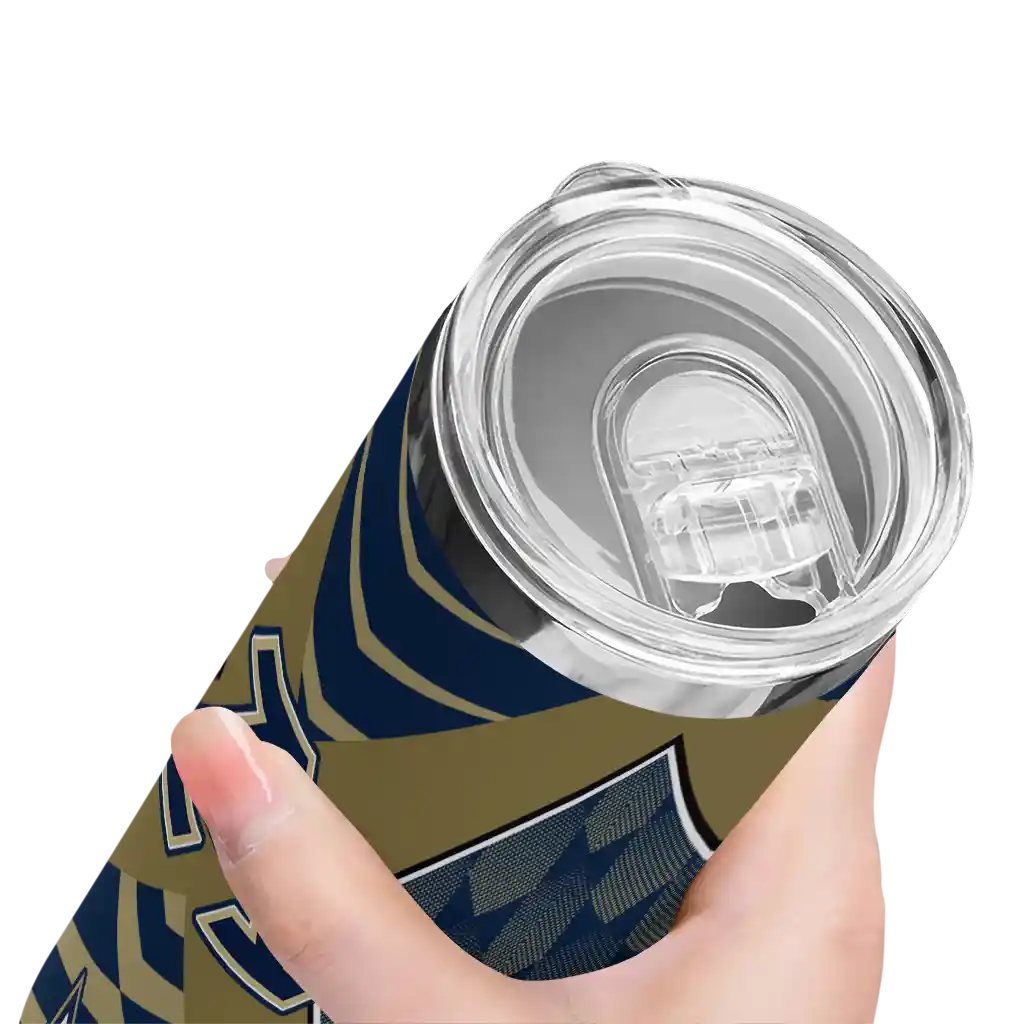 customized-akron-zips-camo-texture-blue-skinny-tumbler-high-quality.webp