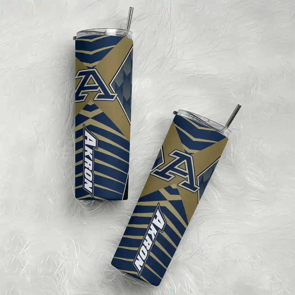 customized-akron-zips-camo-texture-blue-skinny-tumbler-top-rated.webp