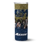 customized-akron-zips-kiss-band-gold-skinny-tumbler-best-selling-1-1.webp