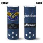 customized-akron-zips-star-cluster-blue-skinny-tumbler-best-selling-2.webp