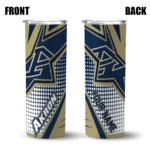 customized-akron-zips-web-stripes-blue-white-skinny-tumbler-best-selling.webp