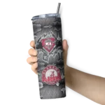 customized-alabama-crimson-tide-chevron-v-crimson-gray-skinny-tumbler-best-selling.webp