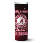 customized-alabama-crimson-tide-rose-romance-crimson-black-skinny-tumbler-best-selling-1.webp