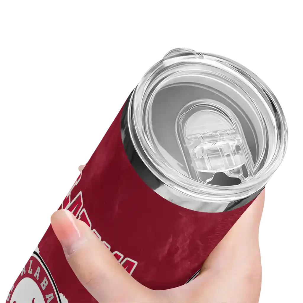 customized-alabama-crimson-tide-torn-band-crimson-white-skinny-tumbler-high-quality.webp