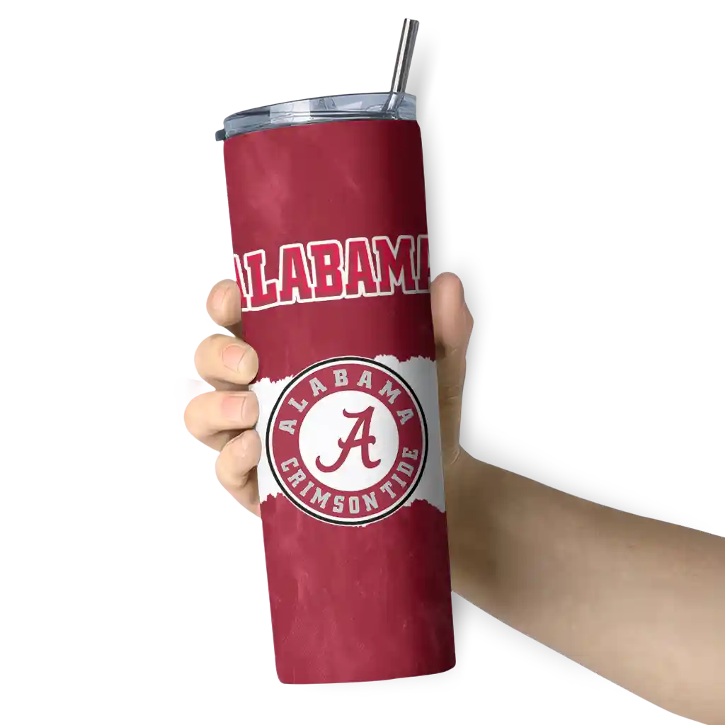 customized-alabama-crimson-tide-torn-band-crimson-white-skinny-tumbler-premium-grade.webp