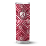 customized-alabama-crimson-tide-zipper-leopard-crimson-skinny-tumbler-best-selling.webp