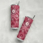 customized-alabama-crimson-tide-zipper-leopard-crimson-skinny-tumbler-best-selling.webp