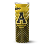 customized-appalachian-state-mountaineers-chevron-stripes-black-skinny-tumbler-best-selling.webp