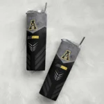 customized-appalachian-state-mountaineers-hexagon-honeycomb-black-skinny-tumbler-best-selling.webp