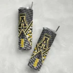customized-appalachian-state-mountaineers-monogram-burst-black-white-skinny-tumbler-best-selling.webp