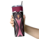 customized-arizona-state-sun-devils-superman-emblem-maroon-black-skinny-tumbler-best-selling.webp