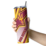 customized-arizona-state-sun-devils-web-stripes-maroon-white-skinny-tumbler-best-selling.webp