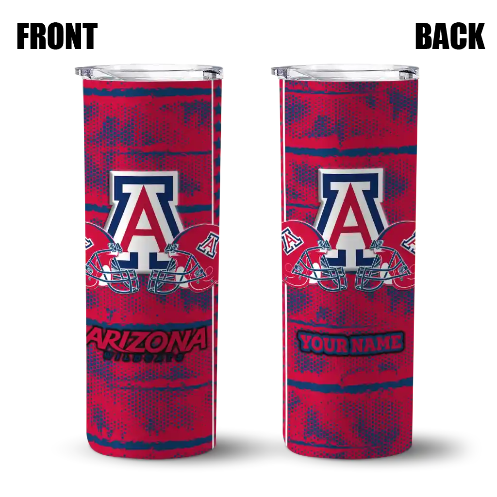 customized-arizona-wildcats-chevron-patch-red-skinny-tumbler-fashion-forward-1.webp