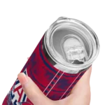 customized-arizona-wildcats-chevron-patch-red-skinny-tumbler-best-selling.webp