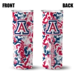 customized-arizona-wildcats-claw-marks-red-white-skinny-tumbler-best-selling.webp