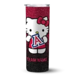 customized-arizona-wildcats-hello-kitty-red-black-skinny-tumbler-best-selling-1.webp