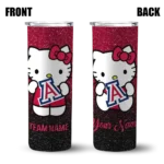 customized-arizona-wildcats-hello-kitty-red-black-skinny-tumbler-best-selling-1.webp