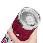customized-arizona-wildcats-hello-kitty-red-black-skinny-tumbler-best-selling-1.webp