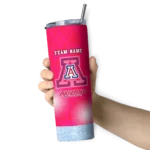 customized-arizona-wildcats-starburst-tiles-red-skinny-tumbler-best-selling-1.webp