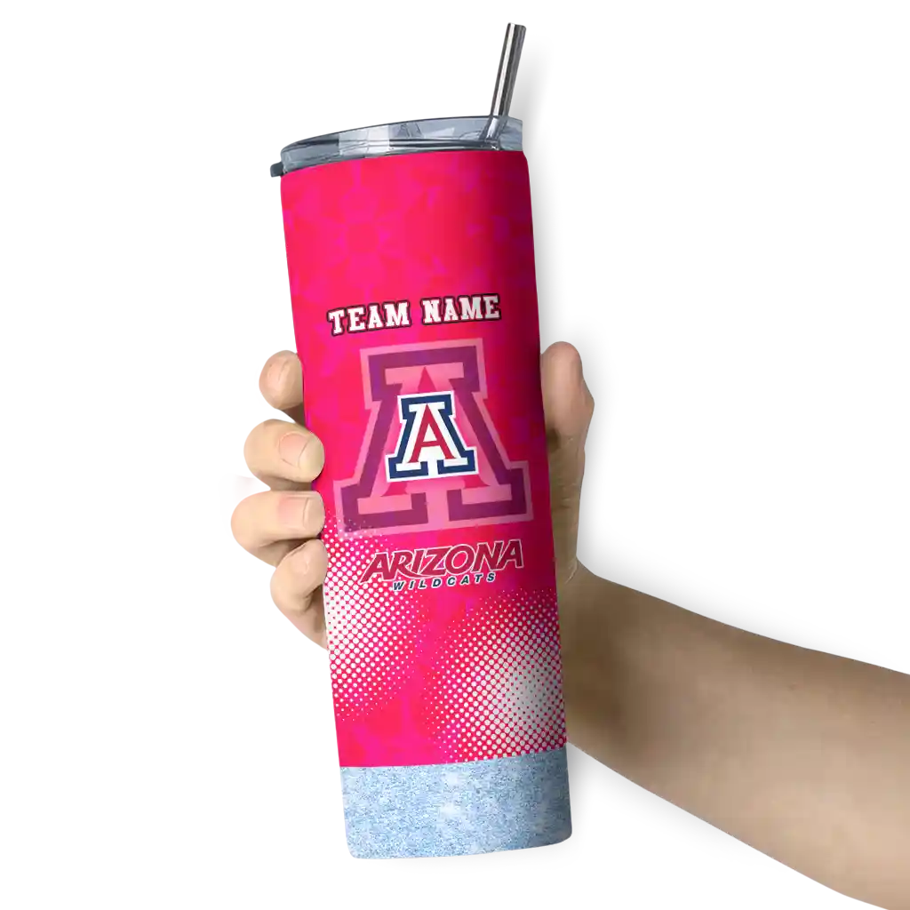 customized-arizona-wildcats-starburst-tiles-red-skinny-tumbler-premium-grade.webp