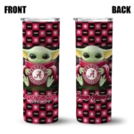 customized-arizona-wildcats-yoda-cozy-red-black-skinny-tumbler-best-selling-1.webp