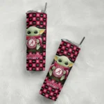 customized-arizona-wildcats-yoda-cozy-red-black-skinny-tumbler-best-selling-1.webp