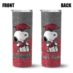 customized-arkansas-razorbacks-snoopy-attitude-red-skinny-tumbler-best-selling-1.webp
