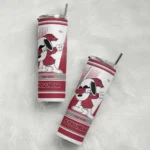 customized-arkansas-razorbacks-snoopy-dog-red-white-skinny-tumbler-best-selling-1.webp